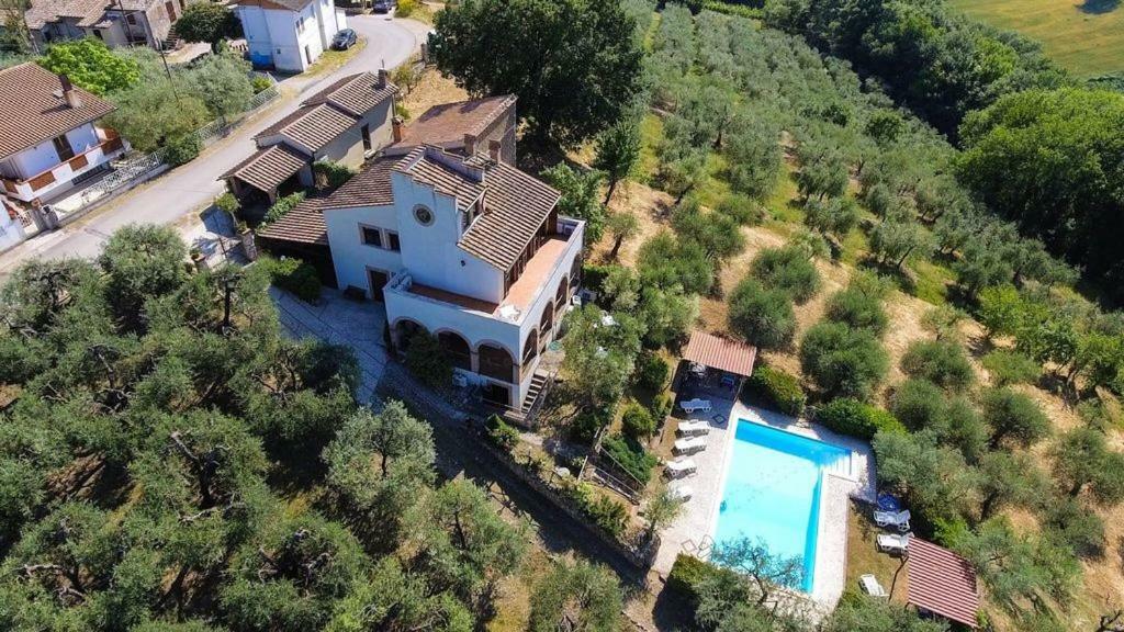 Apartamento Il Poggio Degli Ulivi Collicello Exterior foto